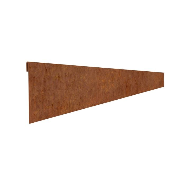 Corten Steel Garden Edging 100mm x 2.4m