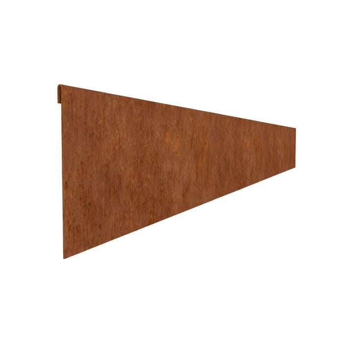 Corten Steel Garden Edging 150mm x 2.4m
