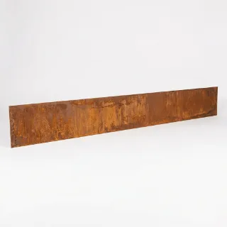 Rigid Corten Steel Garden Edging 6mm x 2.4m