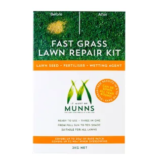 Munns Fast Grass Lawn Repair Kit 2kg