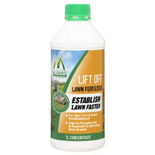 Munns Lift Off Lawn Fertiliser Concentrate 1L