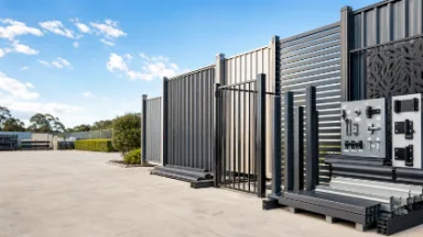 Build a checked fencing & gates material list