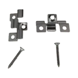 Decking clips, screws and fascia guide